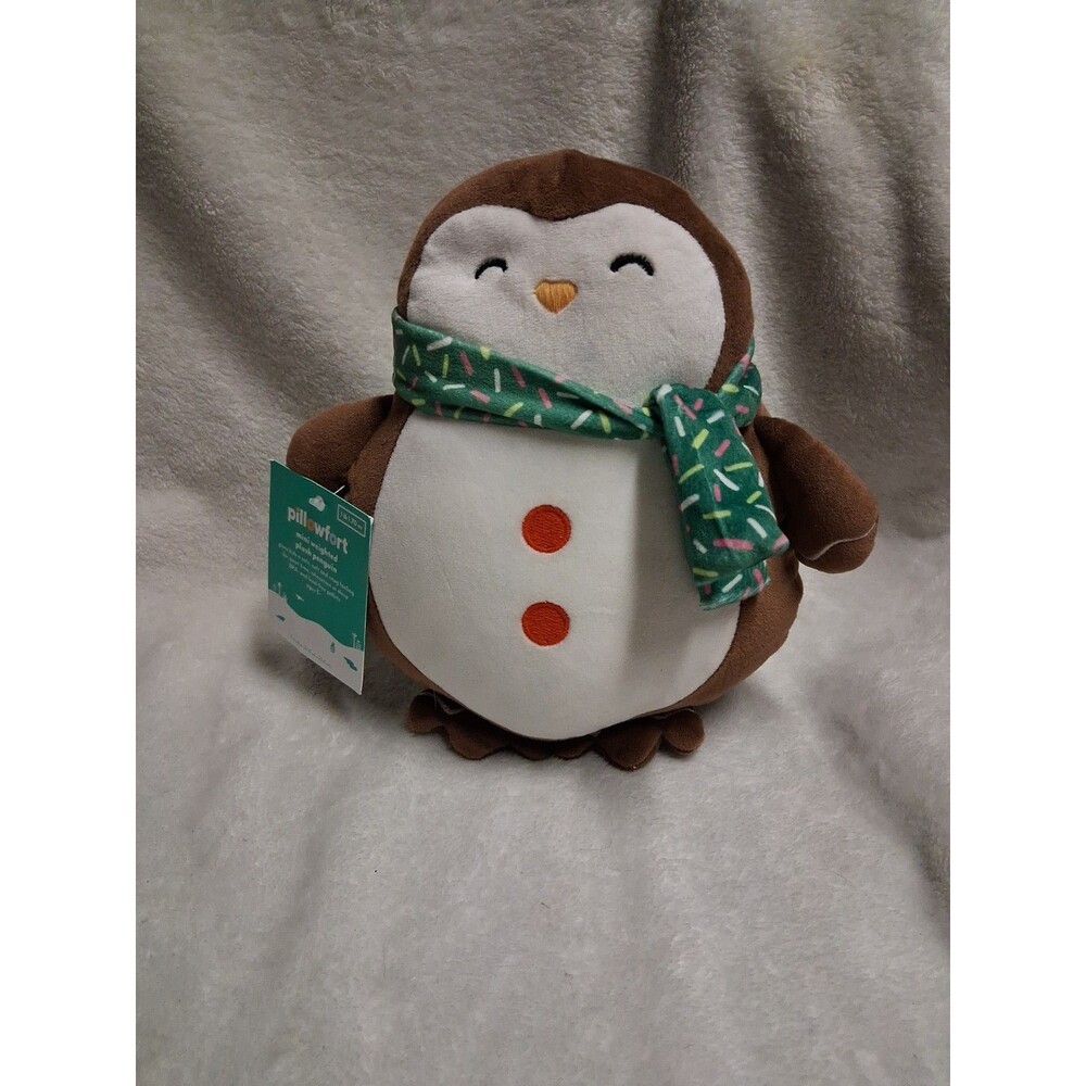Weighted PillowSoft Plushie Penguin NEW WITH TAGS